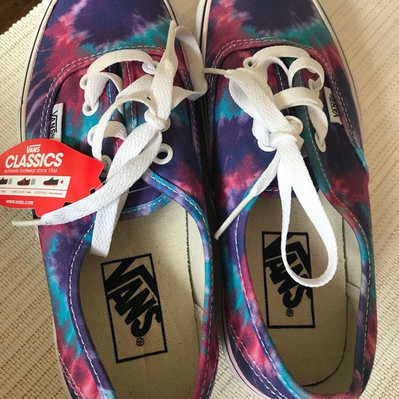 EXTREMELY RARE Vans tie-dyed shoes - Picture 3 of 3